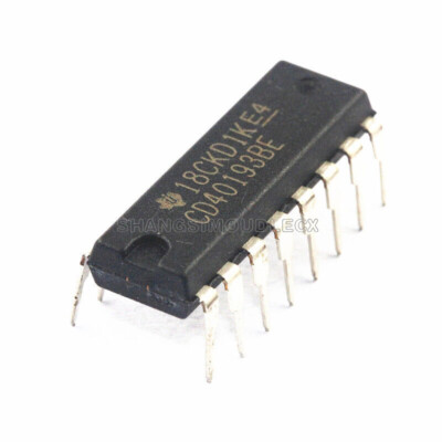 10PCS CD40193 CD40193BE 16-pin DIP DIP16 DIP-16 TI IC original