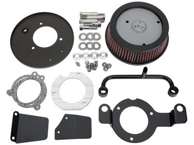 High Performance Luftfilter und Breather Kit schwarz für Harley M8 17-24