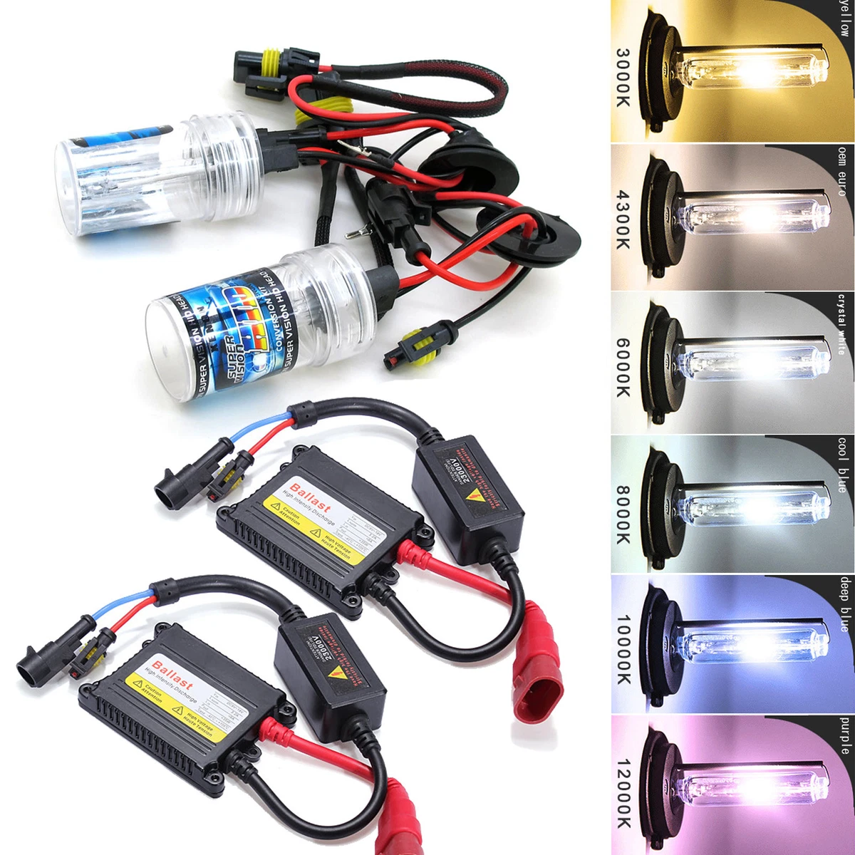 A1 XENON H16 5202 HID 35W DC Digital Fog Light Bulbs ALL COLOR | eBay