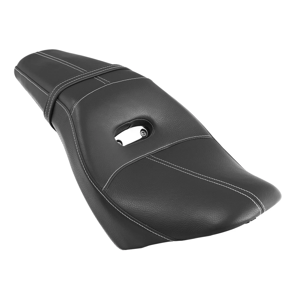 Driver Passenger Seat Fit For Indian Scout 2015-2024 Scout Sixty 2016-2024 Black - Image 4 of 4