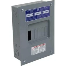 QO 100 amps 120/240v 6 space 12 circuits Combination Mount Main Lug Load Center