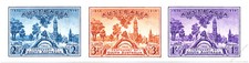 Australia Souvenir Stamp Replica Card No 6 South Australia Sc159 intaglio proof