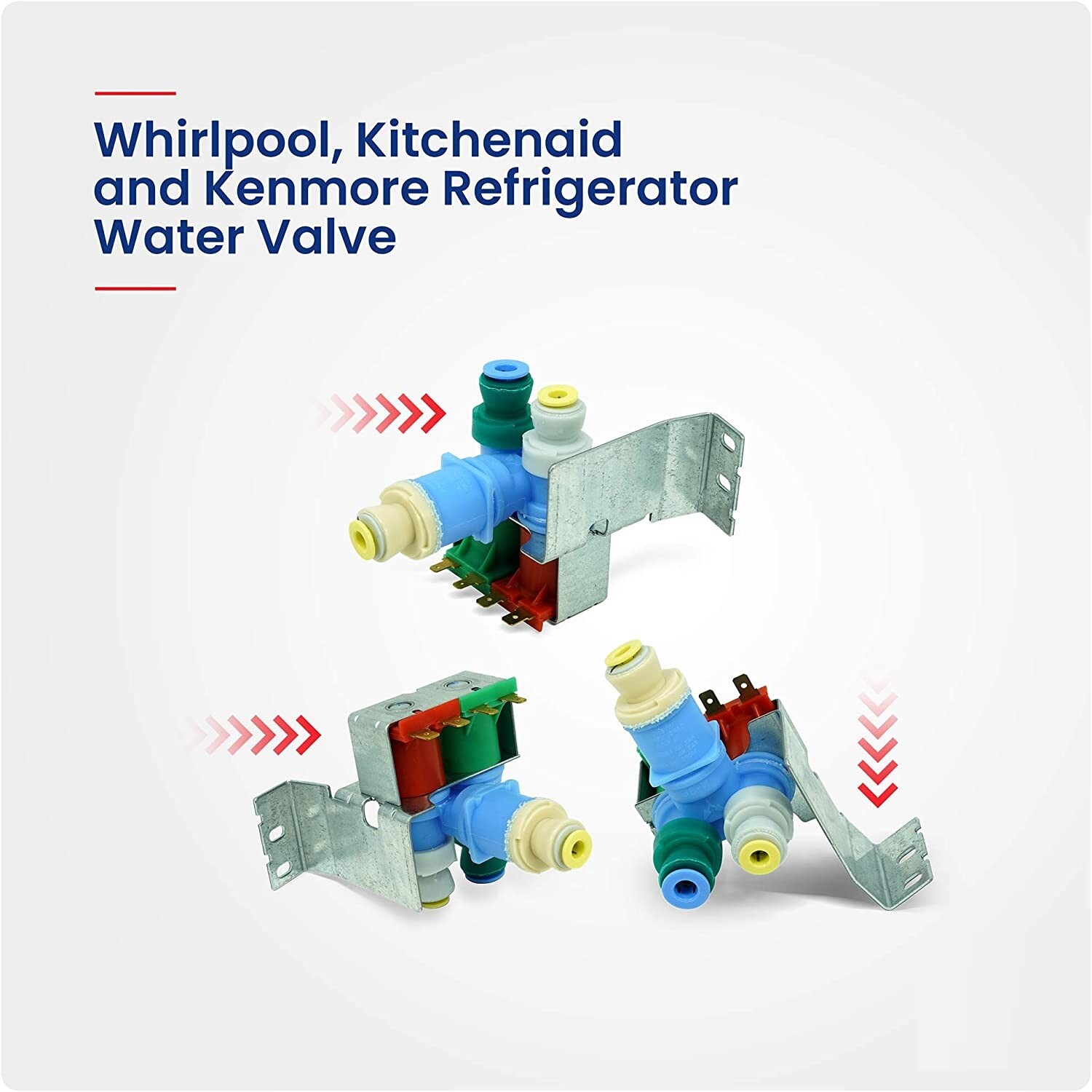 Ice Maker Water Valve Whirlpool Kenmore Coldspot Kitchenaid Superba