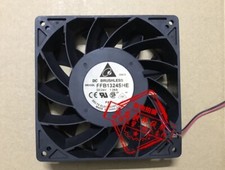 DELTA FFB1324SHE 12738 DC24V 1.26A 12.7CM 2-wire high airflow cooling fan