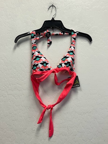 BCA Women's Multicolor patterned bathing suit top… - image 1