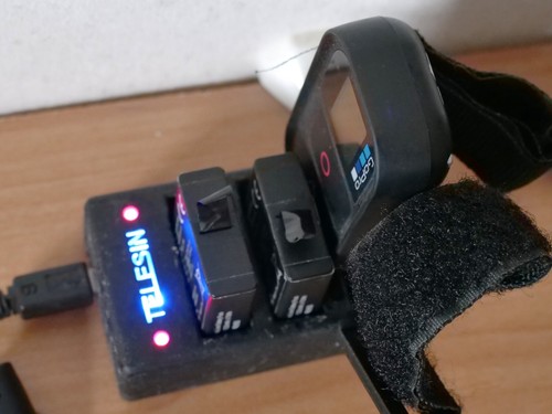 gopro hero 8 Handgelenkfernbedienung, Filter und Akkus inkl Ladegerät - Bild 4 von 4