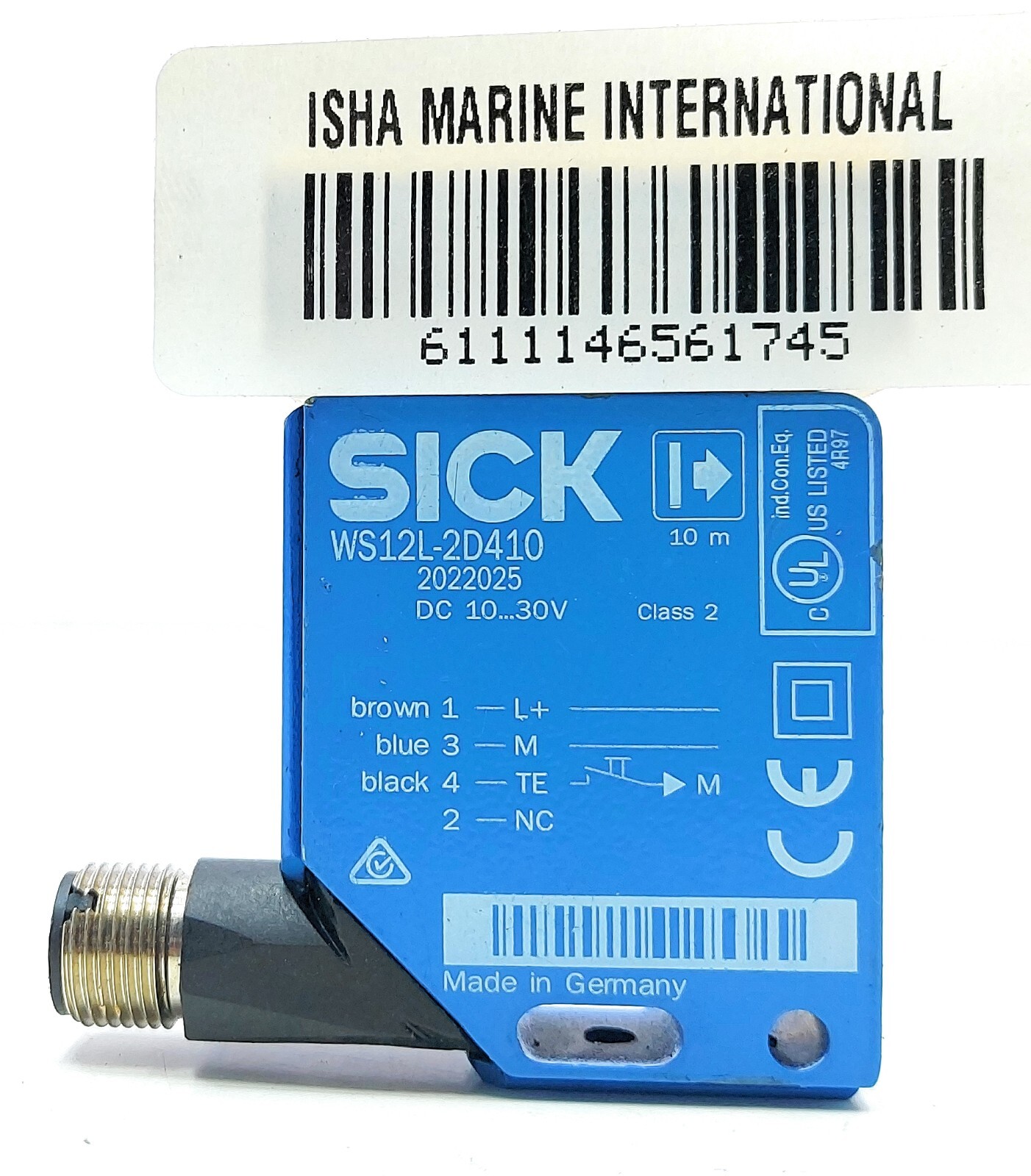 Sick WS12L-2D410 Capteur Photoélectrique 2022025