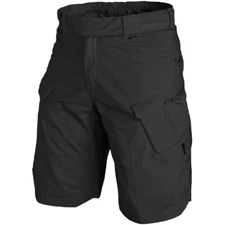 Helikon Urban Tactical UTL Military Patrol Police Combat Mens Cargo Shorts Black