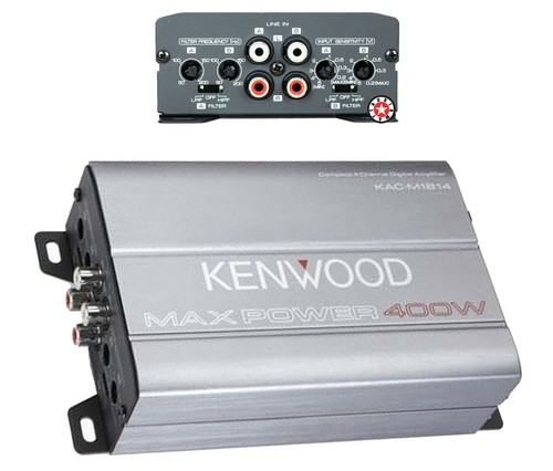 Kenwood KAC-M1814 400W Max Power MOSFET 