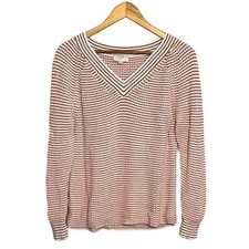 Women's LOFT v-neck knit Sweater, medium