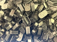 (20 PIECE LOT) DCC-11 BLK, DCC-11 BLACK, CAPLUGS, DUSTCAP DSUB 9C PIN BLK CNDTV