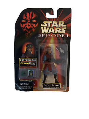 Hasbro Star Wars Captain Panaka w/Blaster Rifle and Pistol 84108 Action Figure for sale online