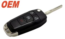 NEW OEM 2024 2025 FORD F-150 4 BUTTON REMOTE START FLIP KEY FOB 164-R8337 433Mhz