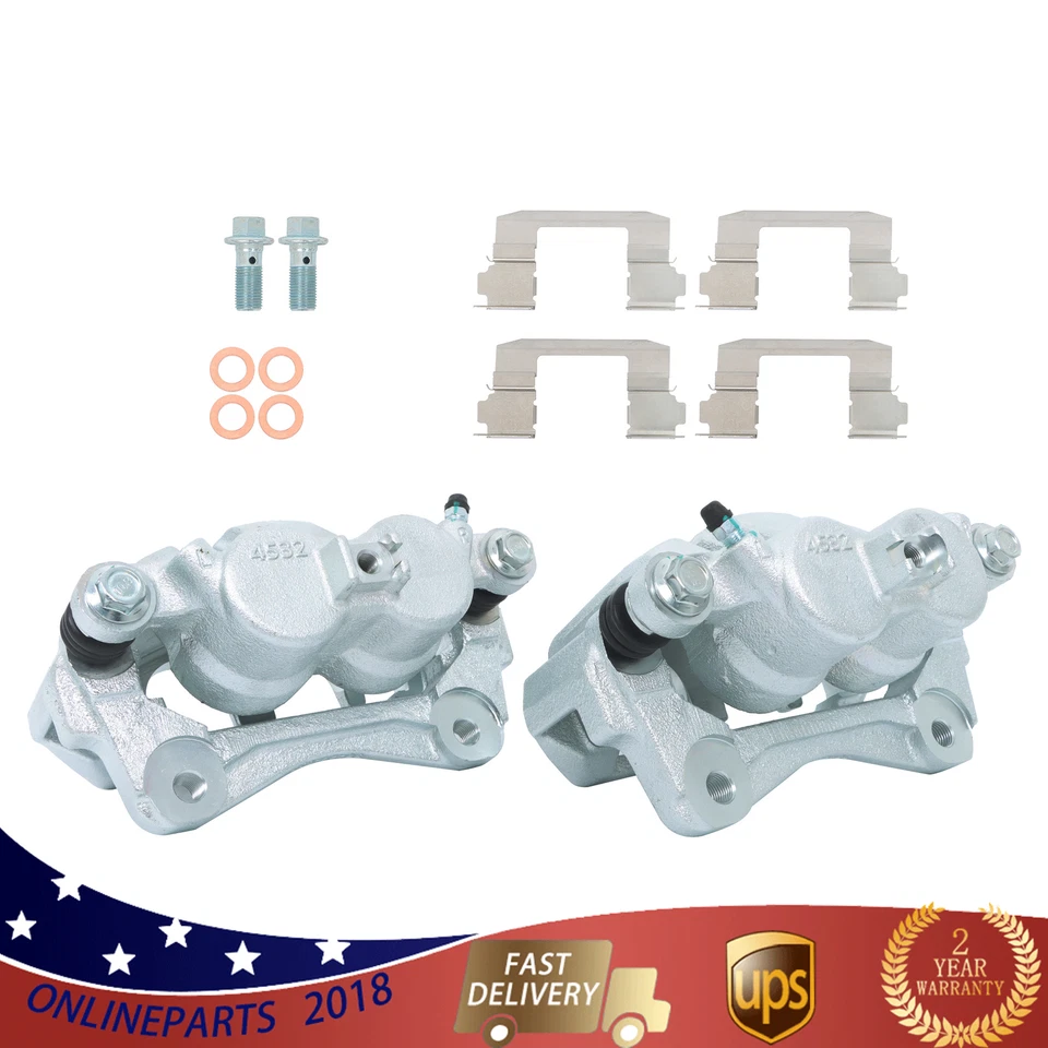 Pinzas de freno delanteras con soporte 45019-SJC-A02 para Honda Ridgeline 2006-2014 Foto 2 de 4