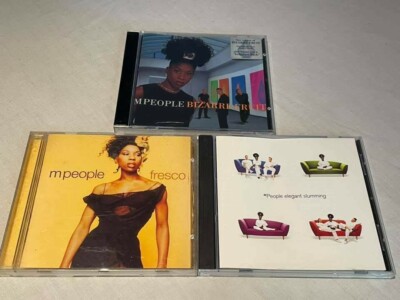 M People - 3 CD Albums Bizarre Fruit 1998, Elegant Slumming 1993 - Fresco 1997