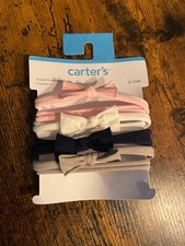 Carter's 4-Pack Baby Girl Headwraps 0-12m