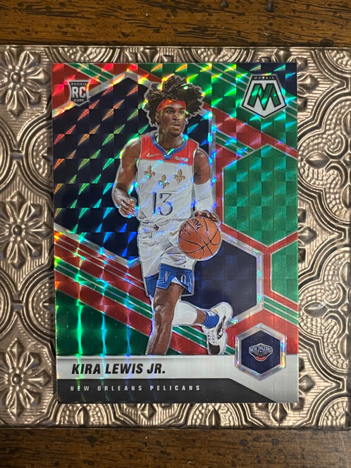 Kira Lewis Jr RC 2020-21 Panini Mosaic #224 Rookie
