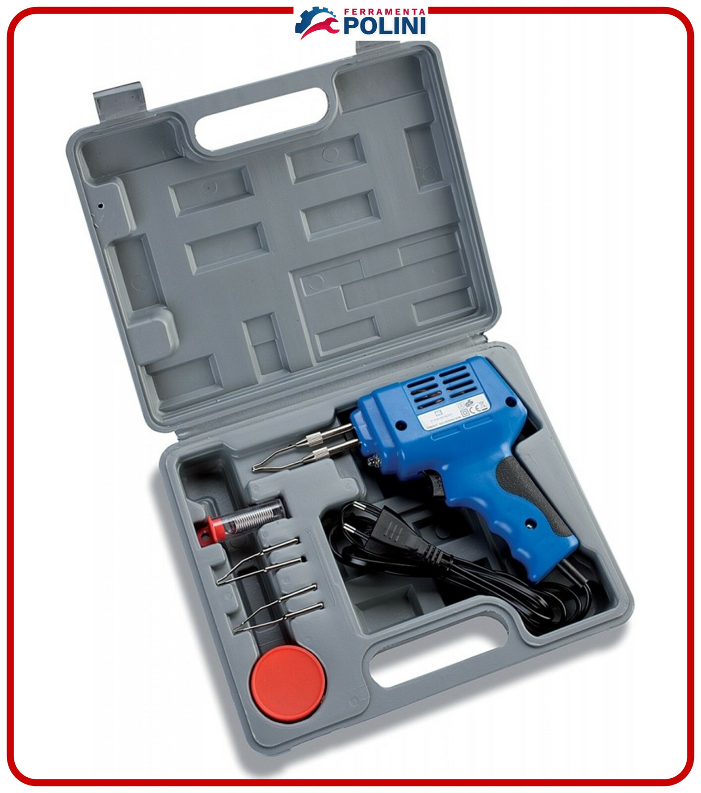 KEMPER 1740 KIT SALDATORE ISTANTANEO IN VALIGETTA CON PUNTE STAGNO PASTA