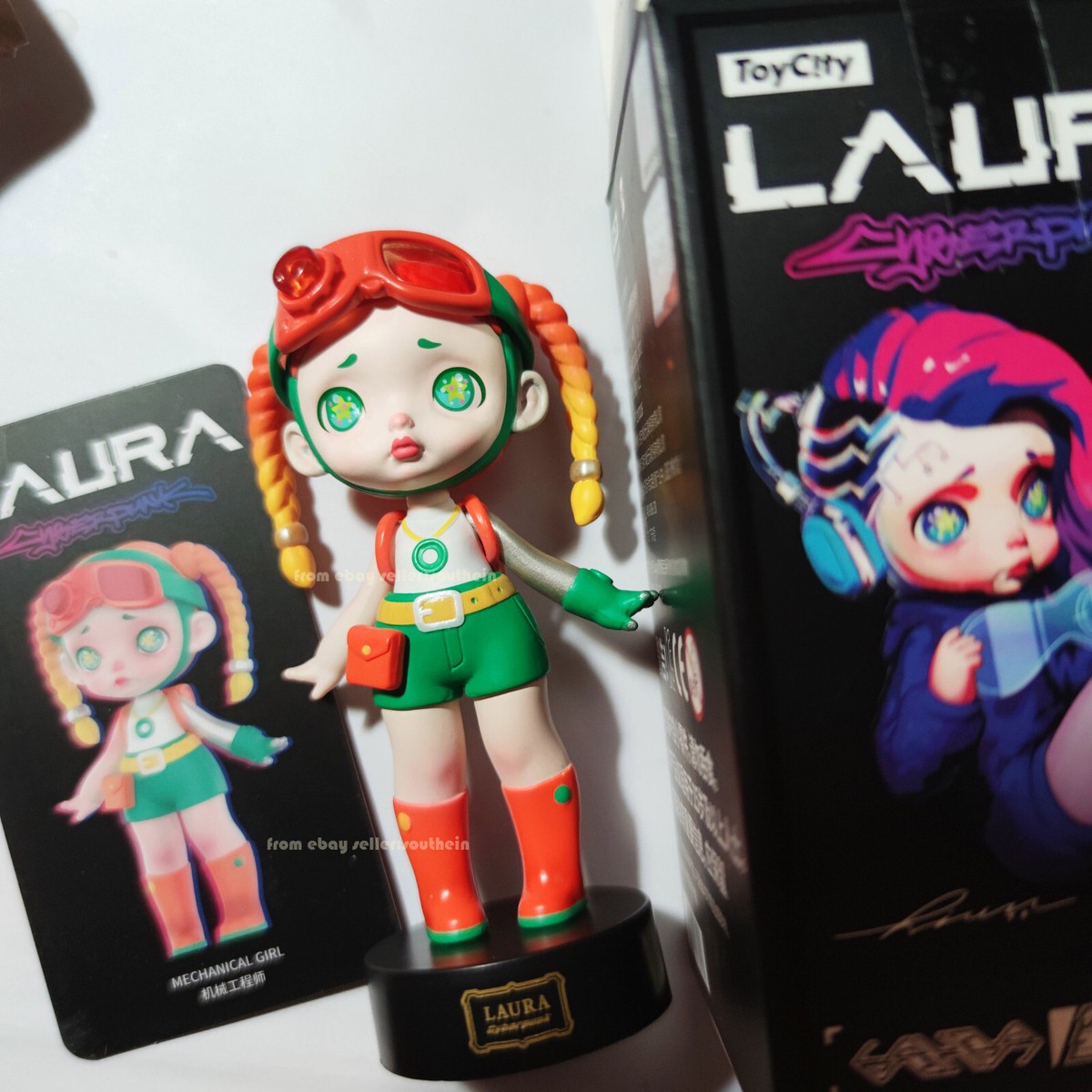 TOYCITY Laura Cyberpunk Blind Box Mechanical Engineersl Trendy