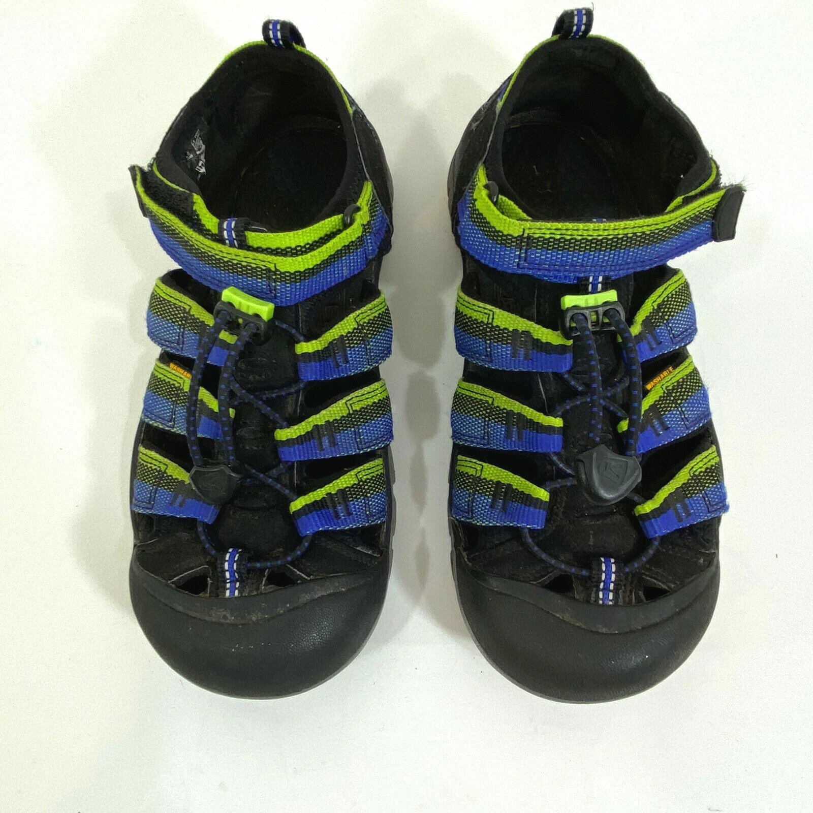 Sandali Keen Newport H2 1014265 grandi bambini taglia 4 racer escursionismo nero blu verde