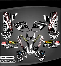 polaris predator 500 graphics decals stickers full kit atv wrap quad predator500