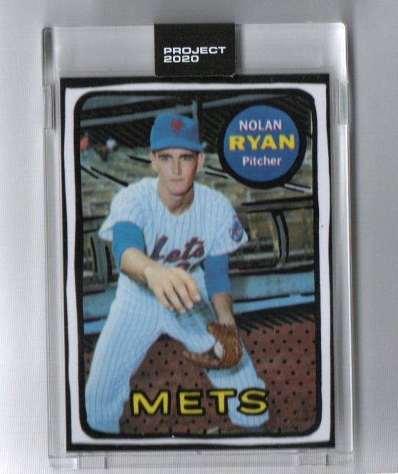 2020 Topps Project 2020 - 1969 Topps Nolan Ryan #87 Joshua Vides /64629