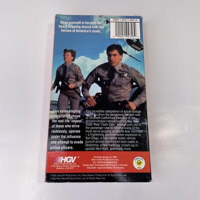 Real Stories Of The Highway Patrol: High Speed Car Crashes (VHS