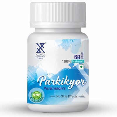 Xovak Pharma | Ayurvedic Parkikyor Helps Naturally (60 Tablets) (Pack of 1)