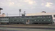 SP 3702 bilevel suburban coach at SP depot San Francisco CA 8 x 10 Photo