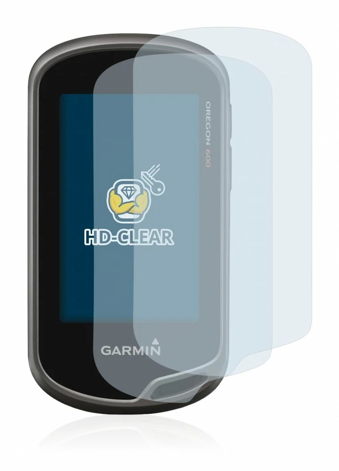 Garmin Oregon 600 GPSHand Held 2x BROTECT® HD-Clear Screen Protector Hard coated - Image 2 of 4