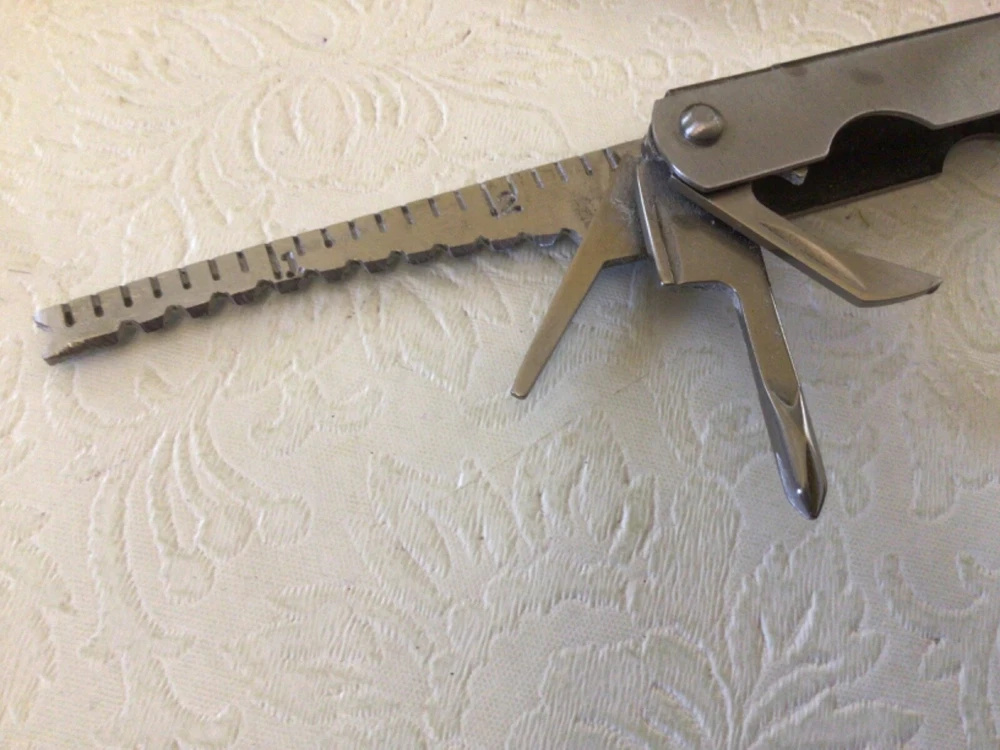 Multi-Tool, 9 Tool, Stainless Steel, W/ Heavy duty,  Belt Loop Case