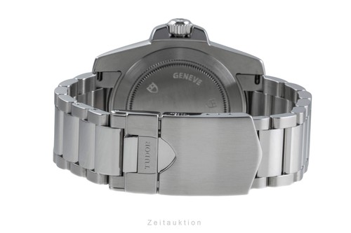 Tudor Grantour Edelstahl Silver Dial Automatik Herrenuhr Ref. 20050 - Bild 12 von 14