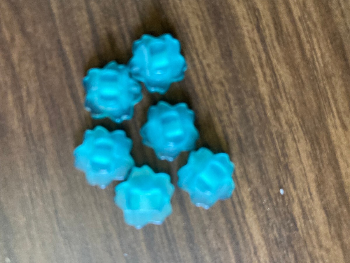 SIX TINY BLUE FLOWER VINTAGE BUTTONS | eBay