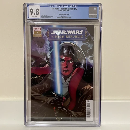 Star Wars: High Republic #3 CGC 9.8 1:25 Emanuela Lupacchino Variant