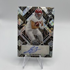 2022 Leaf Metal Draft Slade Bolden RC Auto Snakeskin SSP #4/5-Alabama/Ravens