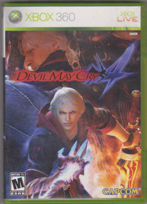 Devil May Cry 4 (Microsoft Xbox 360, 2008) ~ Used No Book