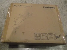 FLEXISPOT DUAL-ARM MONITOR MOUNT 10"- 27" MODEL F7D