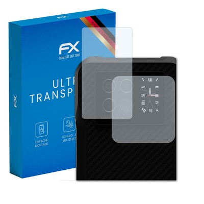 atFoliX 3x Displayschutzfolie für Doogee V20 5G Lens Schutzfolie klar Folie