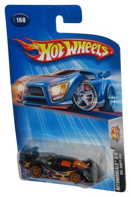 Hot Wheels Autonomicals 3/5 (2004) Black Sol-Aire CX4 Toy Car #160