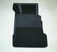 $$$ Rips Fußmatten passend für Mercedes Benz R107 SLC Coupe + SCHWARZ + NEU $$$