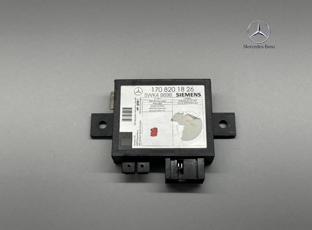 2001 - 2004 MERCEDES R170 SLK230 SLK320 Immobilizer Relay Module 
