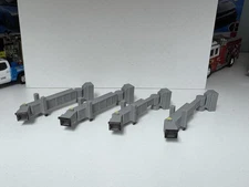 1:400 4-Pack Jet bridge and Connectors Fully Adjustable Gates for Gemini Jets 