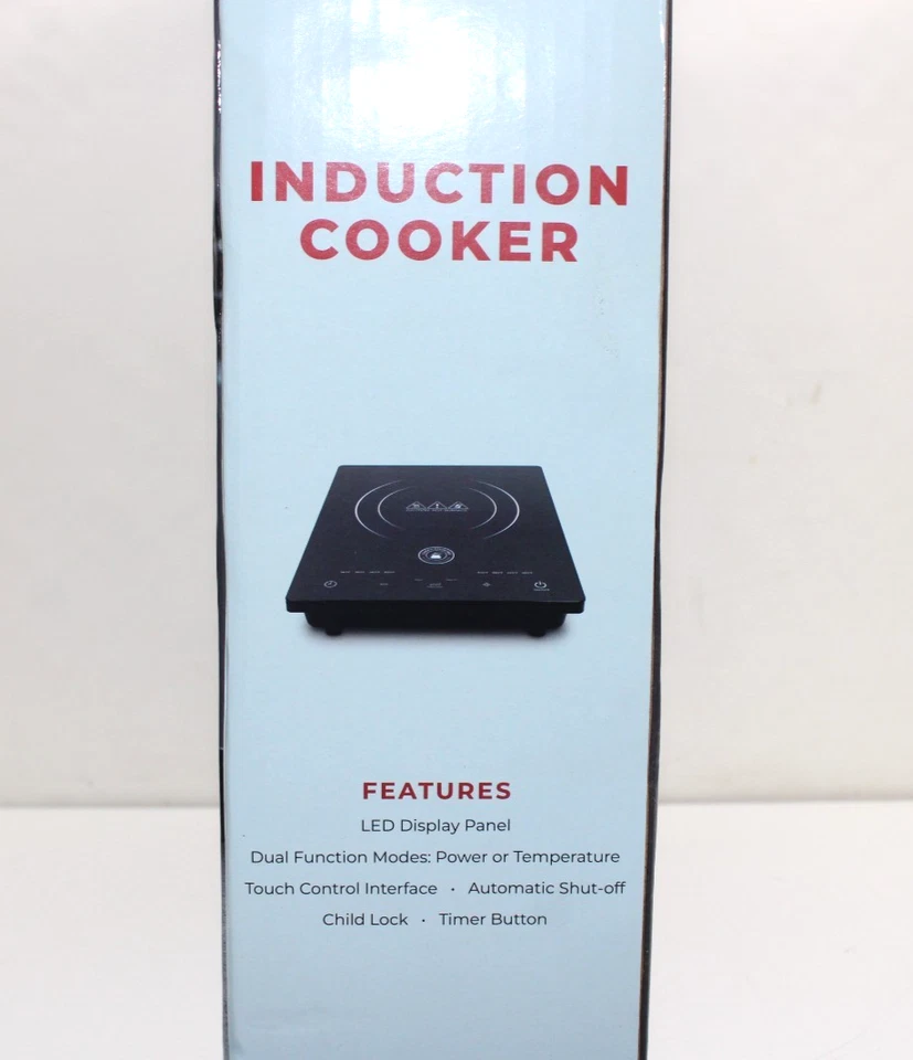 Cocina de Inducción Contador Chef, Modelo CC-284-BK Nueva Foto 2 de 3