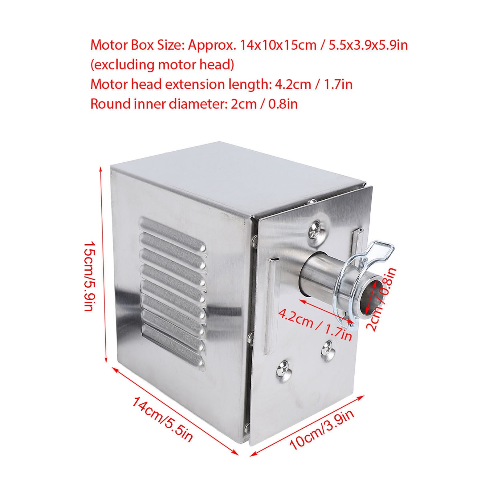45W Electric BBQ Rotisserie Stainless Steel Replacement Grill Rotisserie Motor