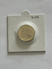 £1 Coin. 2016 ROYAL SHIELD OF ARMS ONE POUND COIN BUNC.