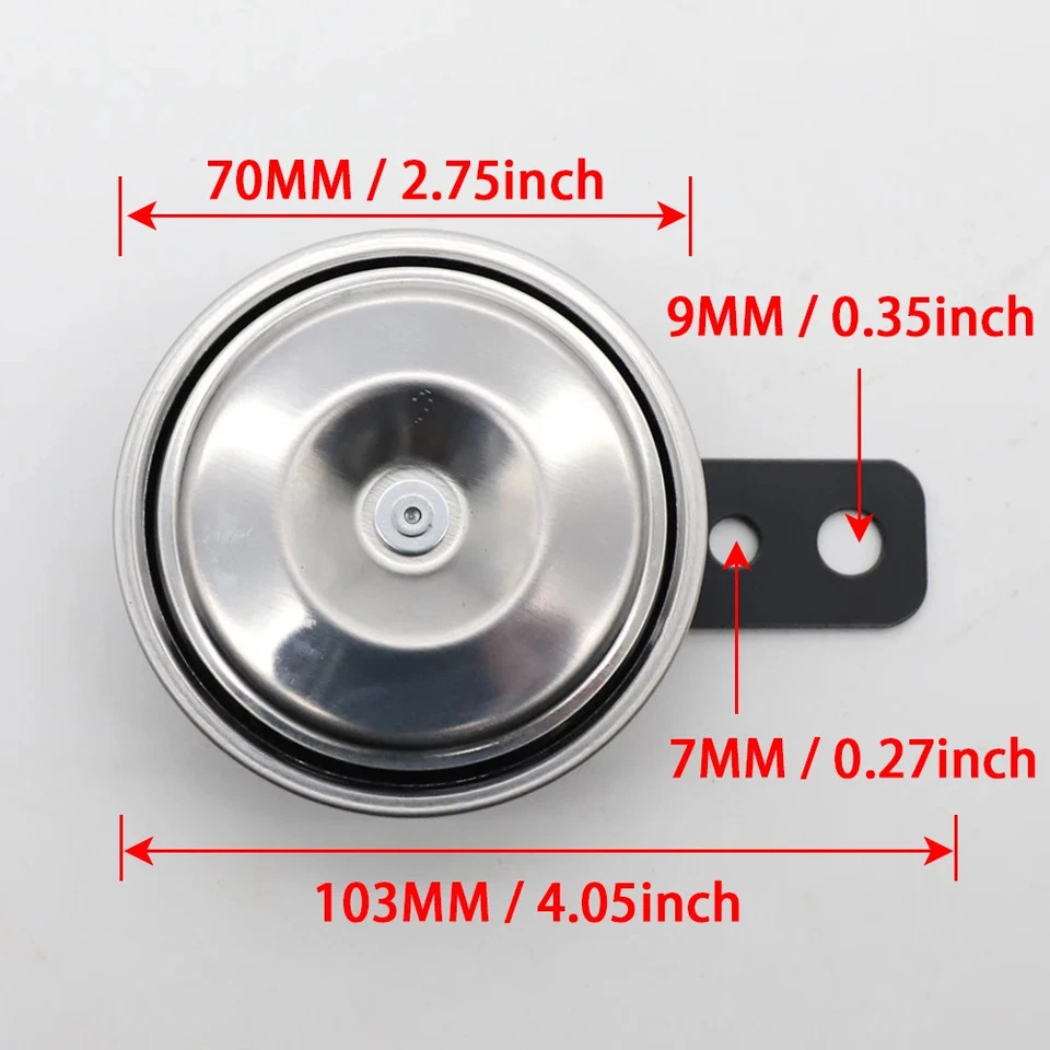 Horn 12V Suitable for Yamaha WR125R WR125X WR250X WRZ250 - Image 2 of 2