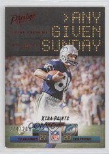2021 Prestige Any Given Sunday Xtra Points Red /299 Steve Largent HOF 0d94
