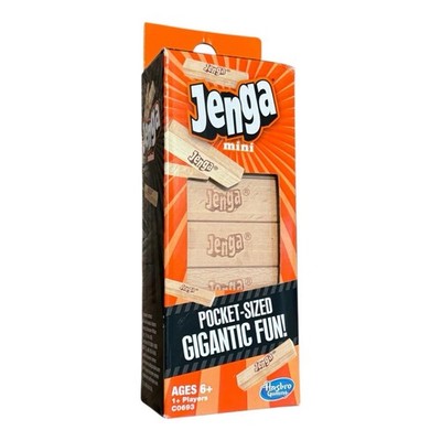 Hasbro Gaming Jenga Mini Game - Ages 6 And Up - Brand New Sealed