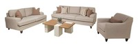 Wohnzimmer-Set 3-Sitzer 2-Sitzer Und Sessel Komfortabel Und Elegant