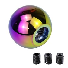 Round Ball Shift Knob, Aluminum Alloy Car Gear Shift Knob, Stick Colorful